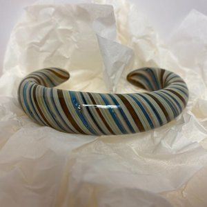 Glass Cuff Bracelet